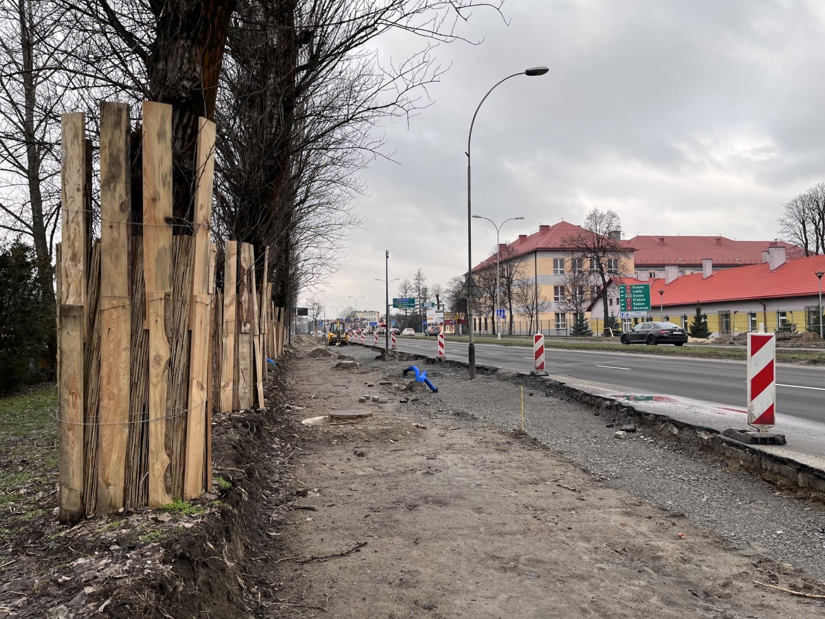 Rozbudowa skrzyżowania ul. Lwowskiej i ul. Mieszka I [luty 2023]